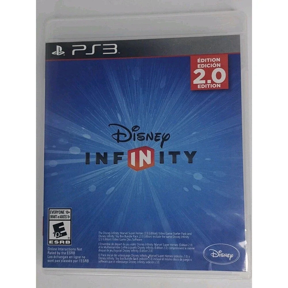 Disney Infinity 2.0 Marvel Super Heroes Starter Pack Ps3 Video Game Complete Euc